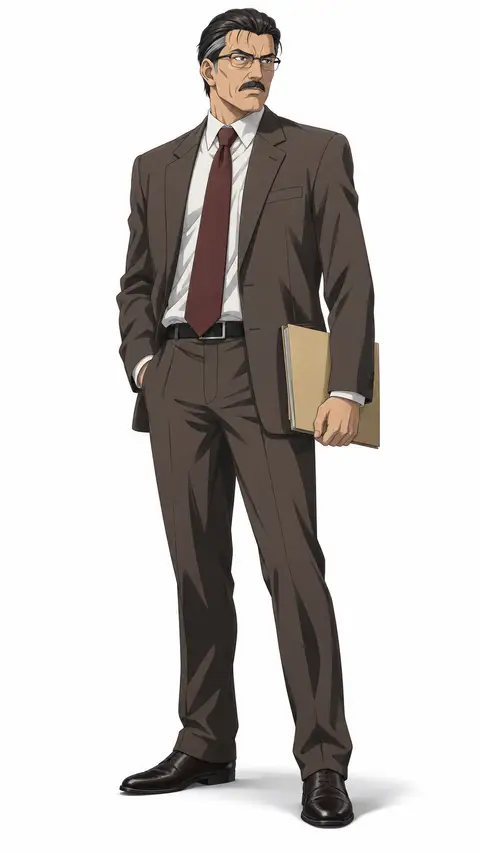 soichiro yagami from Death Note — anime artwork on AniPins