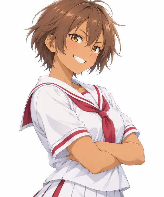 Haru Hinata from you can't be in a rom-com with your childhood friends — anime artwork on AniPins