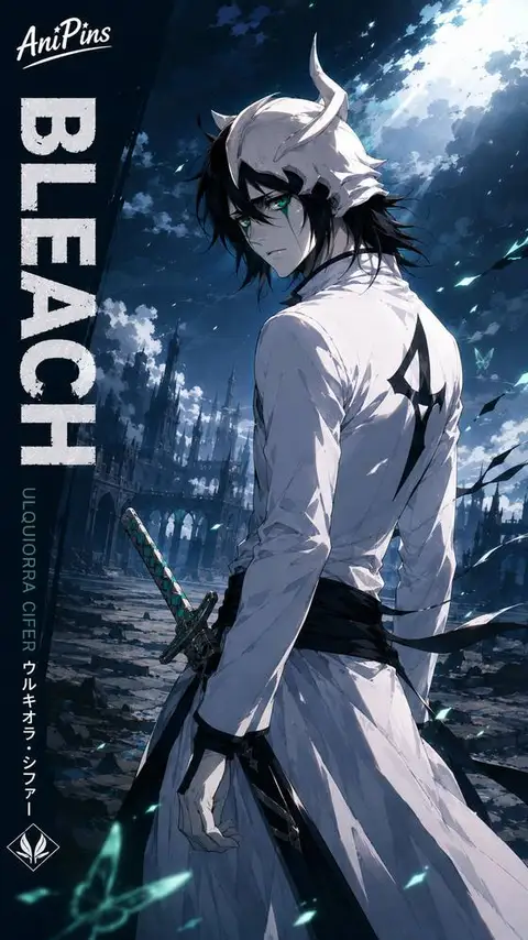 Ulquiorra Cifer from Bleach — anime artwork on AniPins