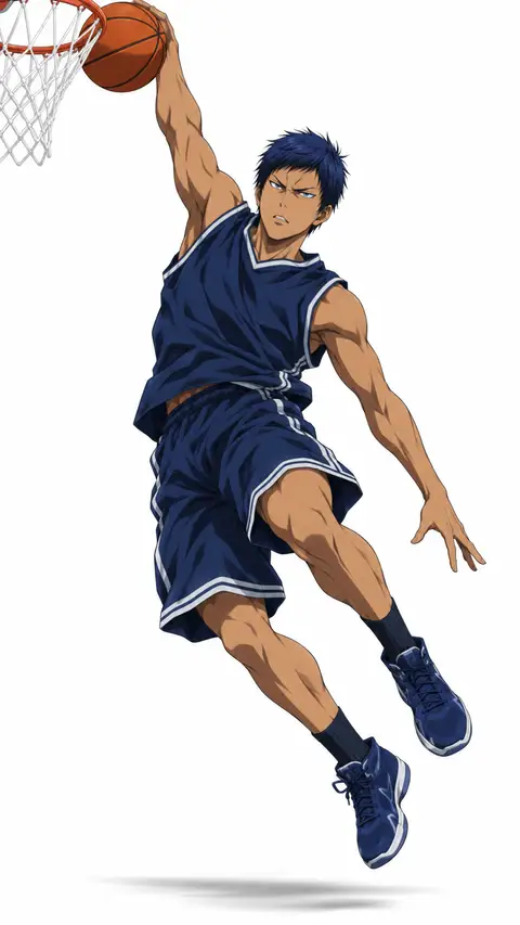 daiki aomine from Kuroko's Basketball — anime artwork on AniPins