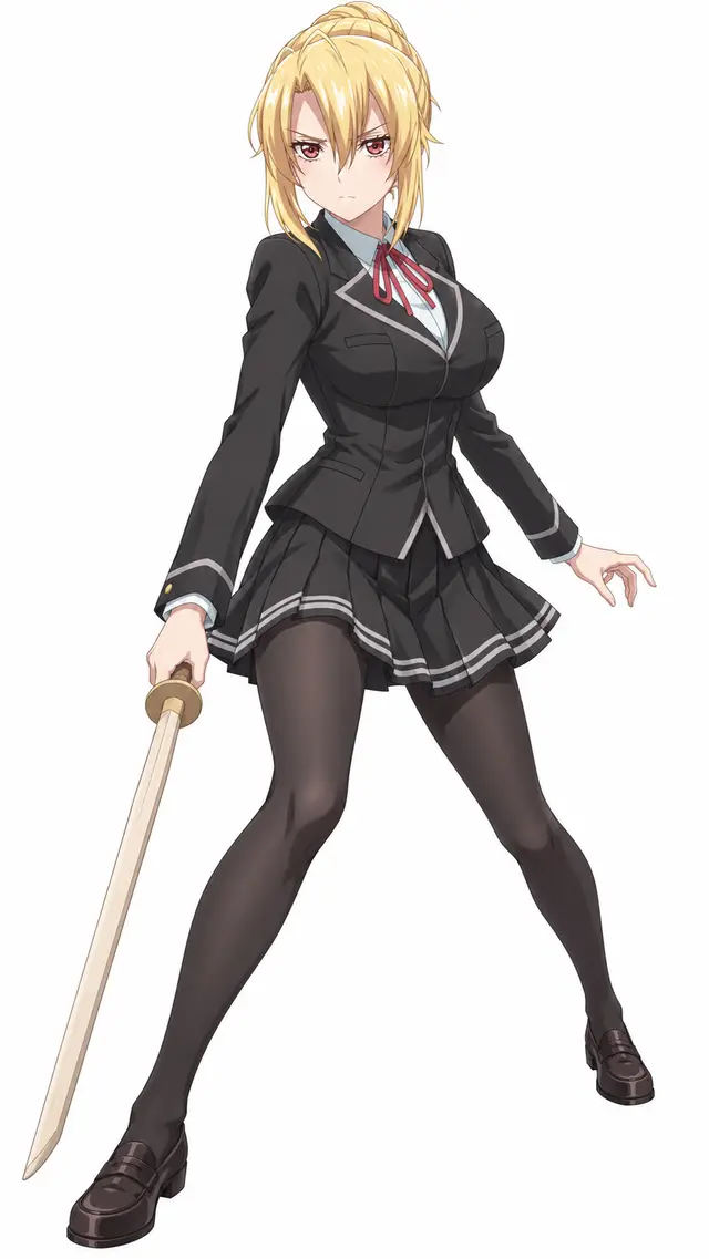 Angelica Rapha Redgrave from Trapped in a Dating Sim — anime artwork on AniPins