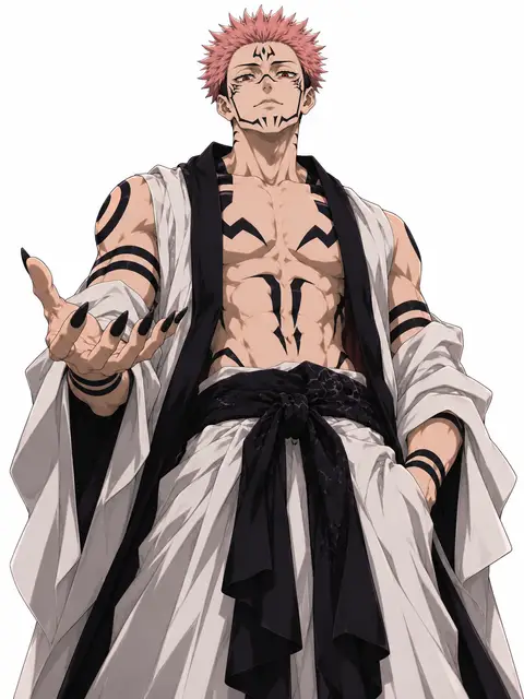 Ryomen Sukuna from Jujutsu Kaisen — anime artwork on AniPins