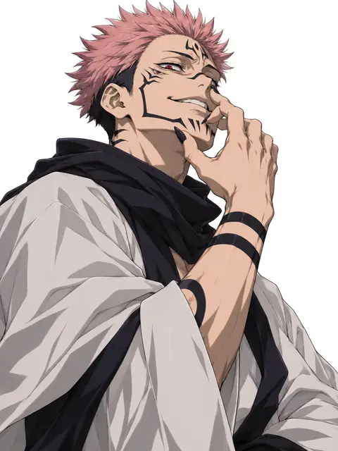 Ryomen Sukuna from Jujutsu Kaisen — anime artwork on AniPins