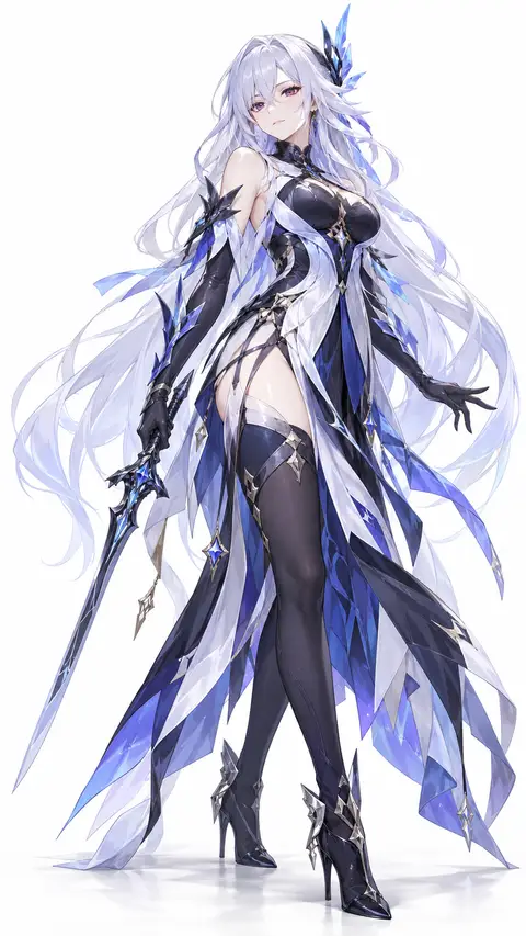 Skirk from Genshin Impact — anime artwork on AniPins