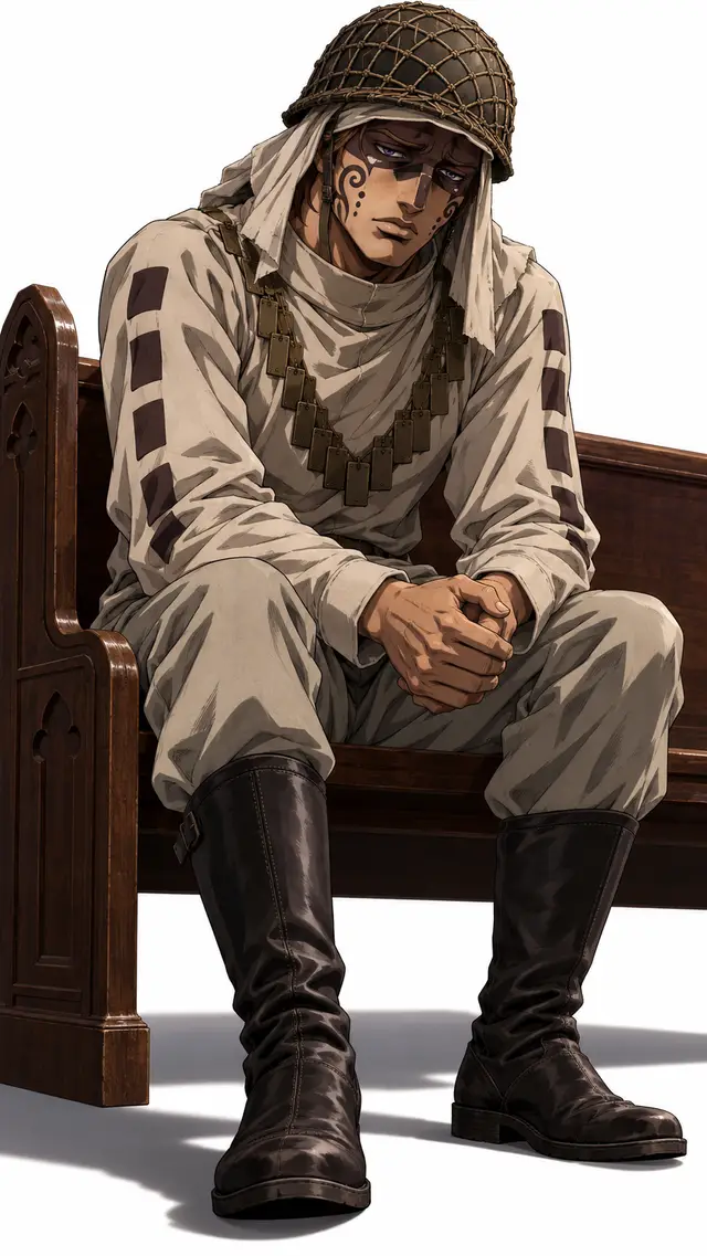 Axl RO from JoJo's Bizarre Adventure: Steel Ball Run — anime artwork on AniPins