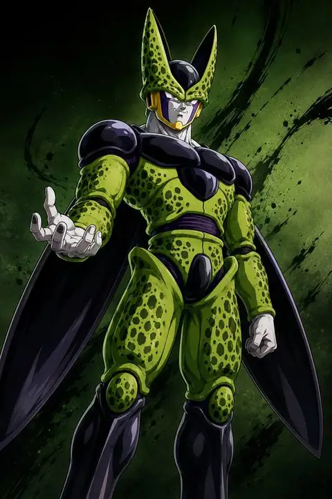 Cell from Dragon Ball Z — anime artwork on AniPins