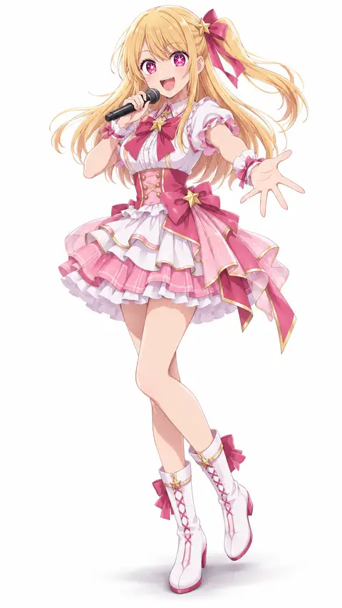 ruby hoshino from Oshi No Ko — anime artwork on AniPins