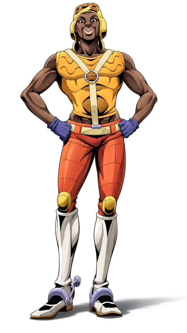 Pocoloco from JoJo's Bizarre Adventure: Steel Ball Run — anime artwork on AniPins