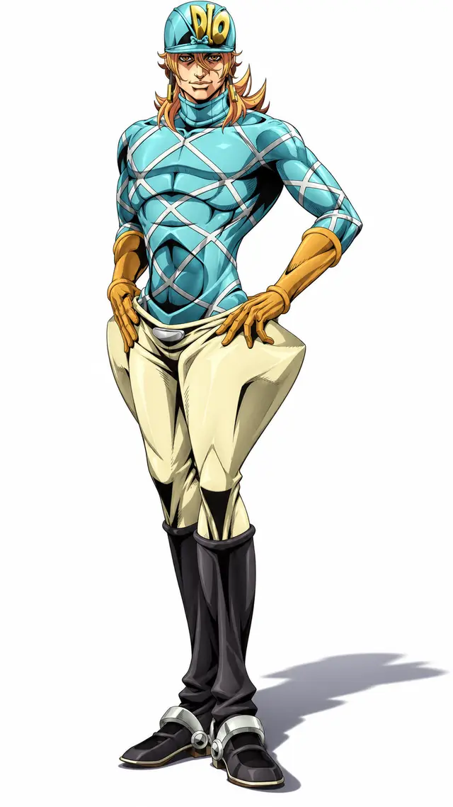 Diego Brando from JoJo's Bizarre Adventure: Steel Ball Run — anime artwork on AniPins