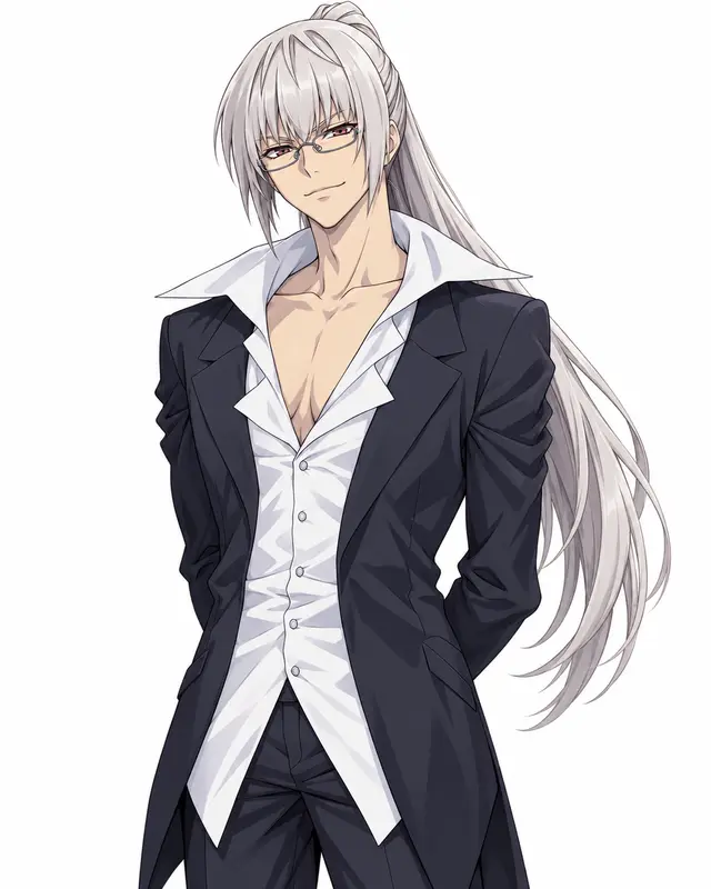 Headmaster from Trinity Seven — anime artwork on AniPins