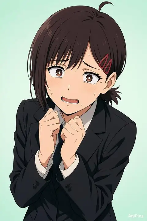 Kobeni Higashiyama from Chainsaw Man — anime artwork on AniPins