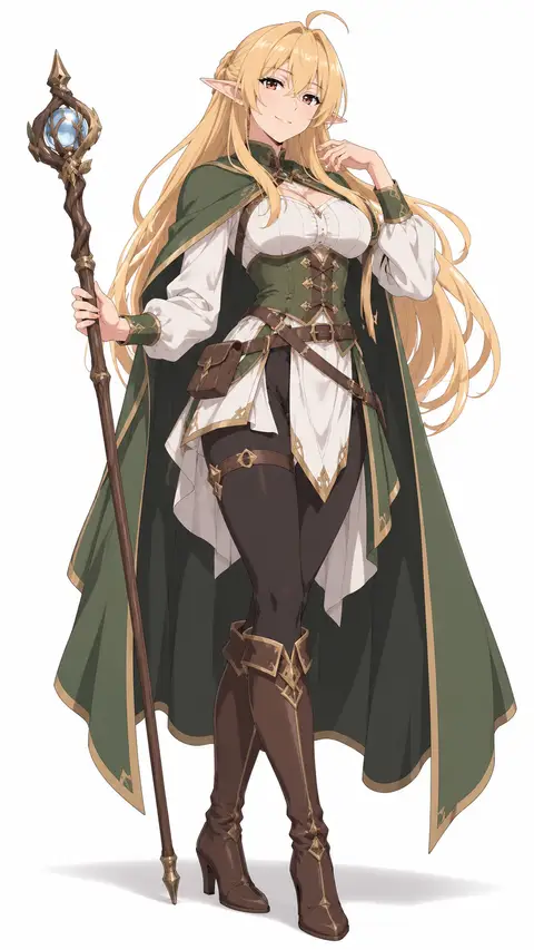elinalise dragonroad from Mushoku Tensei — anime artwork on AniPins