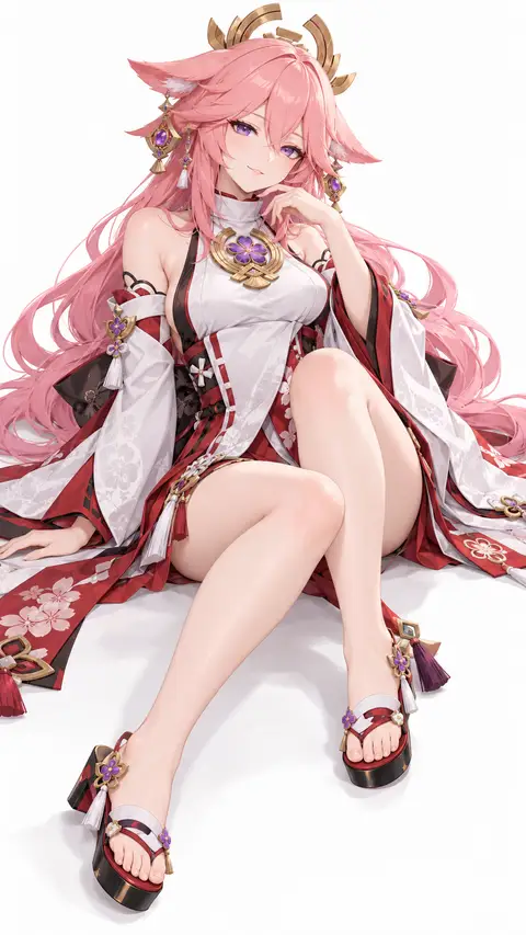 Yae from Genshin Impact — anime artwork on AniPins
