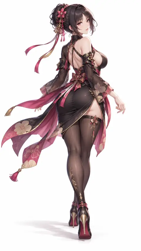Chiori from Genshin Impact — anime artwork on AniPins