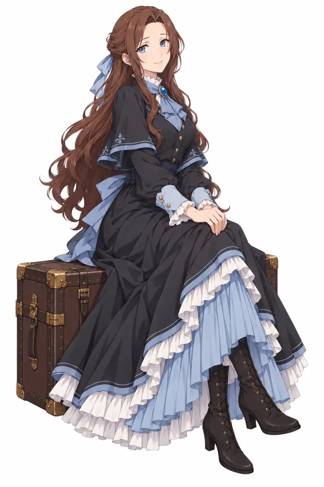 Amelia Ruth from Case study of Vanitas — anime artwork on AniPins