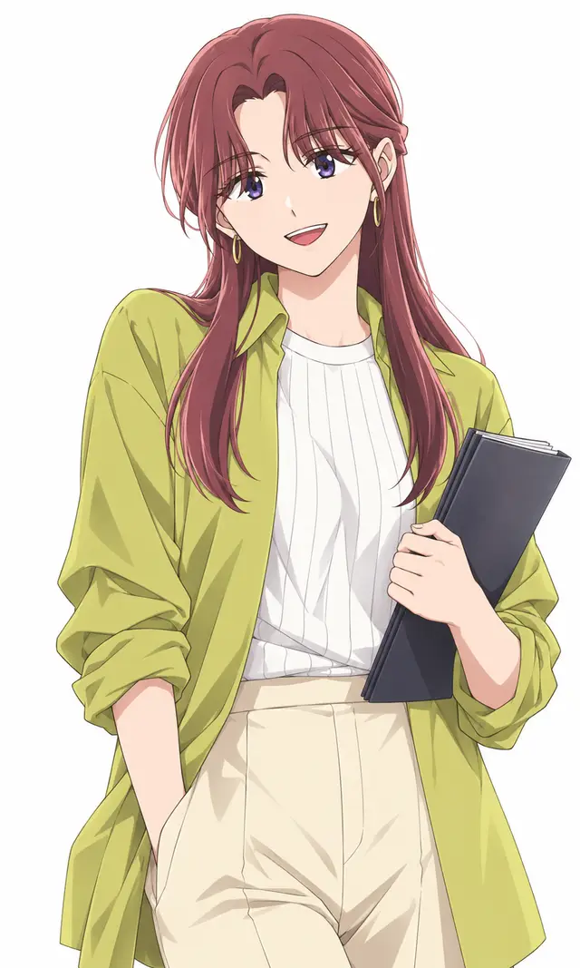 Asuka Inoue from Tamon's B-Side — anime artwork on AniPins