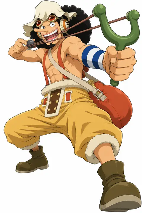 Usopp from One Piece — anime artwork on AniPins