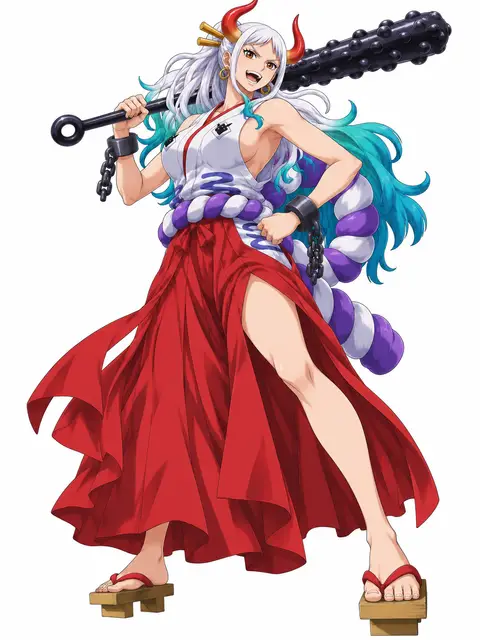 Yamato from One Piece — anime artwork on AniPins