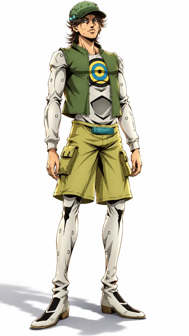 Andre Boomboom from JoJo's Bizarre Adventure: Steel Ball Run — anime artwork on AniPins