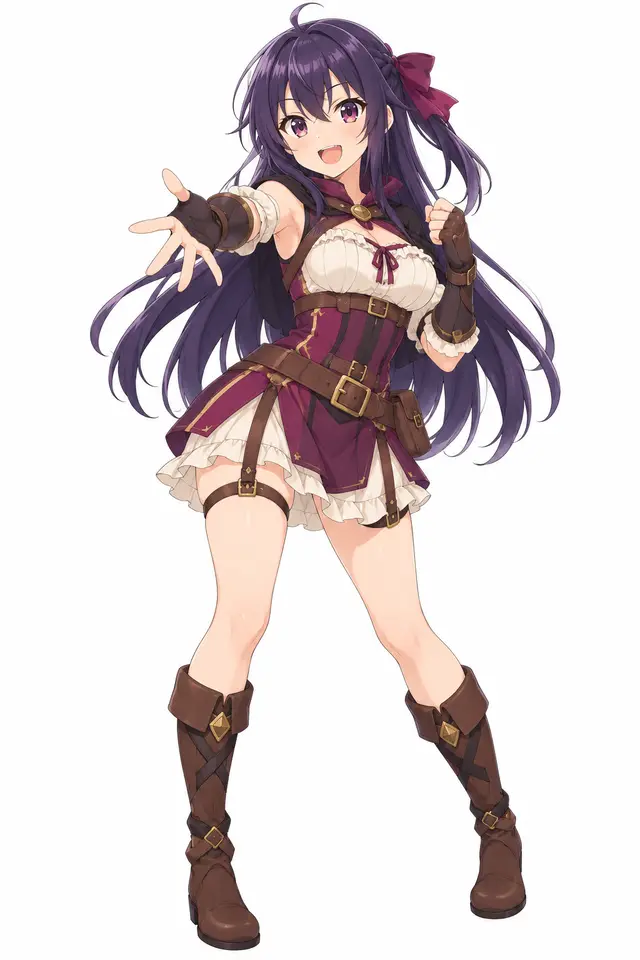 Mei from How not to summon a Demon Lord — anime artwork on AniPins