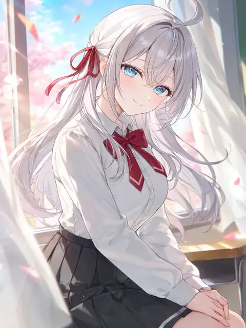 Alya from Alya sometimes hides her feeling — anime artwork on AniPins