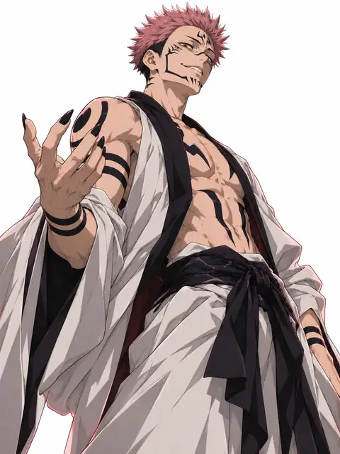 Ryomen Sukuna from Jujutsu Kaisen — anime artwork on AniPins
