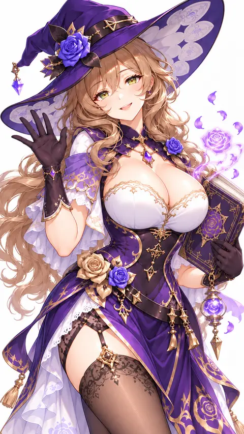 Lisa from Genshin Impact — anime artwork on AniPins