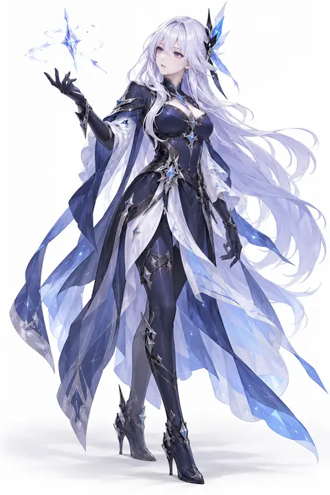 Skirk from Genshin Impact — anime artwork on AniPins