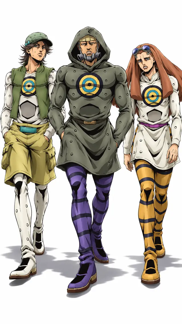 The Boom Boom Family from JoJo's Bizarre Adventure: Steel Ball Run — anime artwork on AniPins