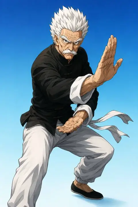 Bang from One Punch Man — anime artwork on AniPins