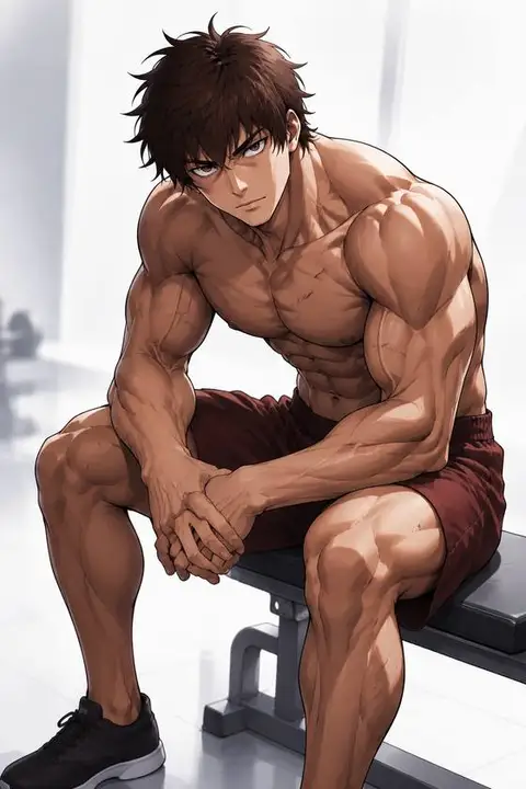 Baki Hanma from Baki — anime artwork on AniPins