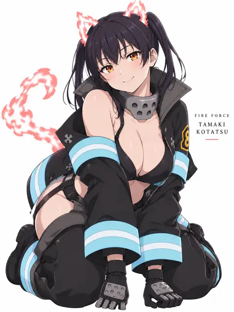 Tamaki Kotatsu from Fire Force — anime artwork on AniPins