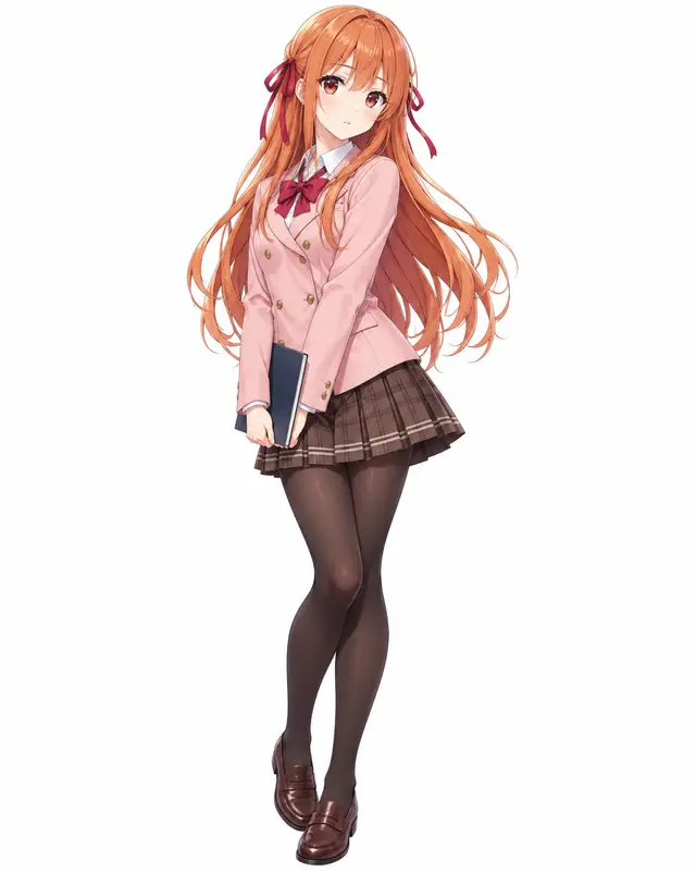 Akari Hiodishi from you can't be in a rom-com with your childhood friends — anime artwork on AniPins