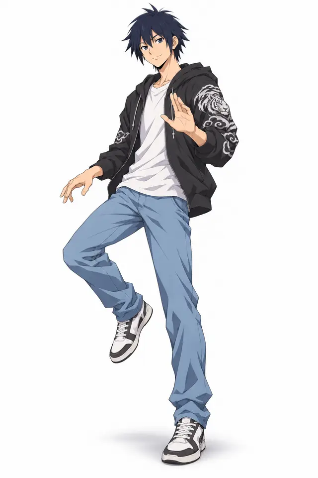Ilpyo Park from The God of High School — anime artwork on AniPins