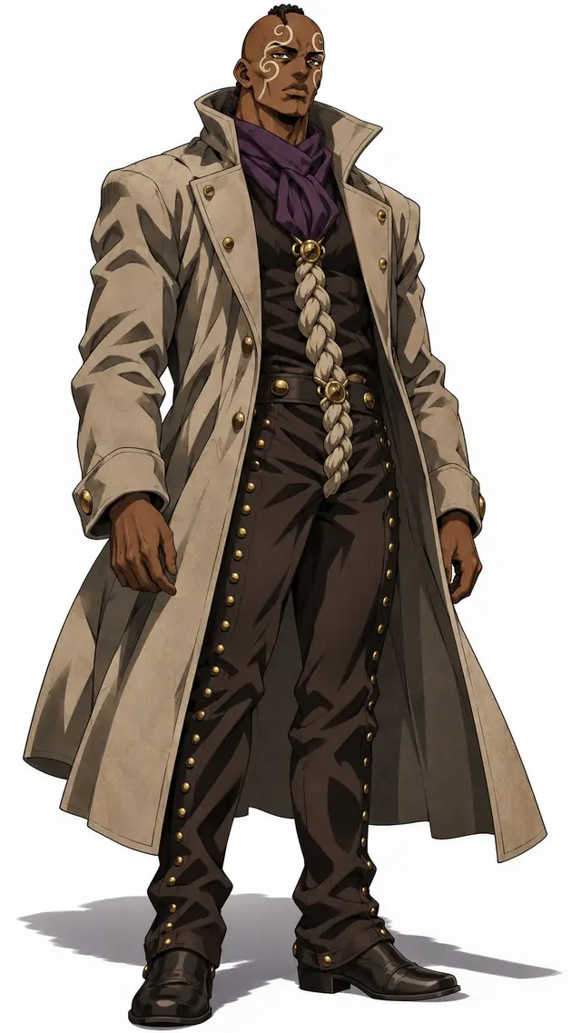 Mike O. from JoJo's Bizarre Adventure: Steel Ball Run — anime artwork on AniPins