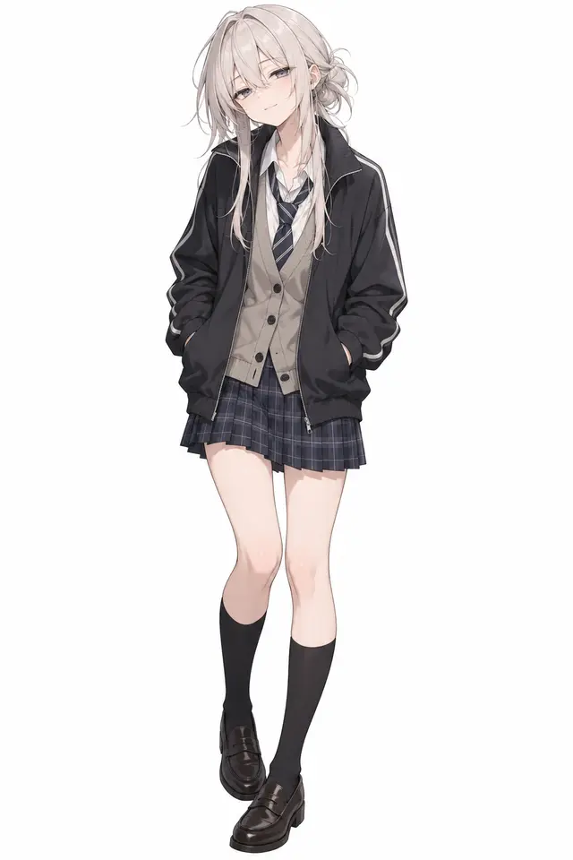 Aashii Kedarui from 100 Girlfriends — anime artwork on AniPins