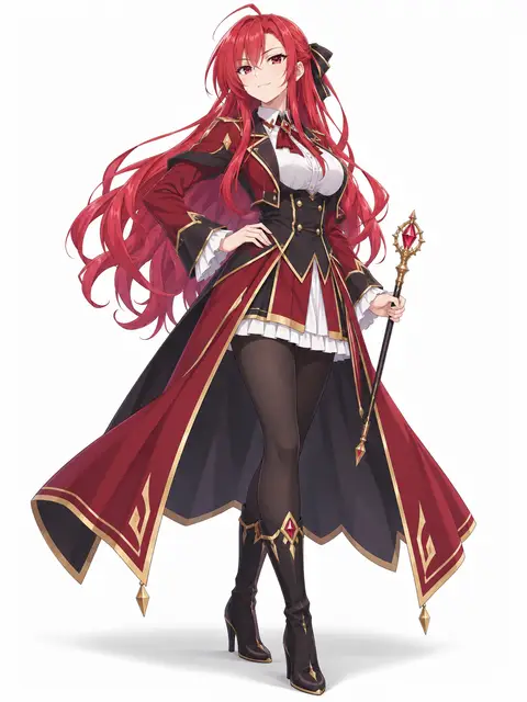 jessica von velgr from The Greatest demon lord is reborn as typical nobody — anime artwork on AniPins