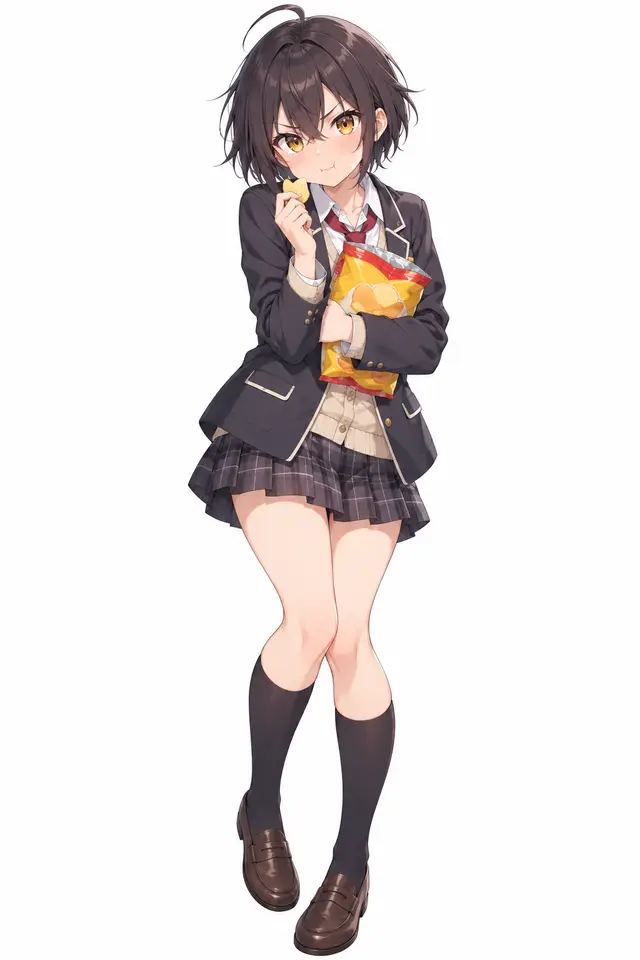 Kurumi Haraga from 100 Girlfriends — anime artwork on AniPins