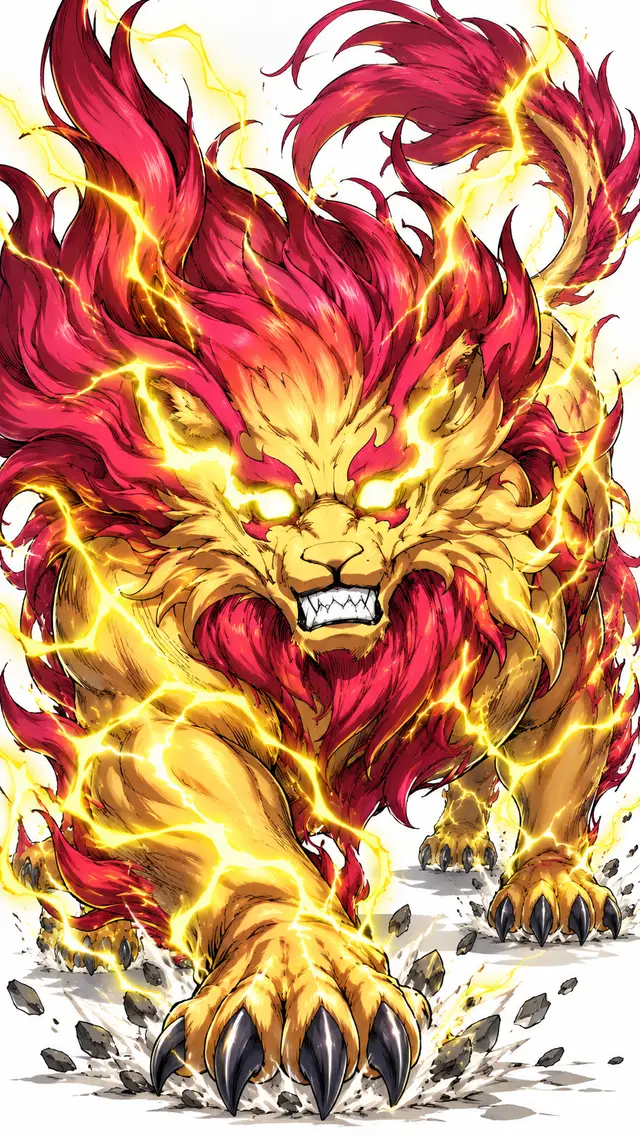Dark Thunder from The Eternal Supreme — anime artwork on AniPins