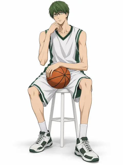 shintaro midorima from Kuroko's Basketball — anime artwork on AniPins