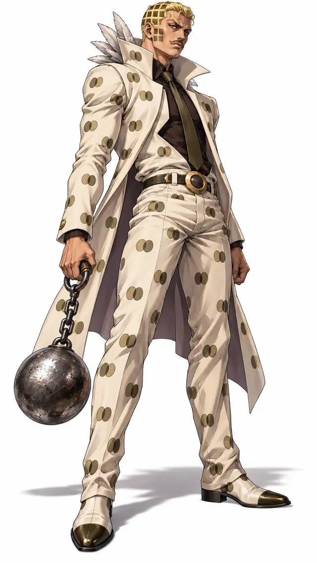 Wekapipo from JoJo's Bizarre Adventure: Steel Ball Run — anime artwork on AniPins