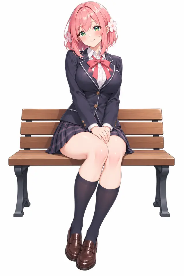 Hakari Hanazono from 100 Girlfriends — anime artwork on AniPins