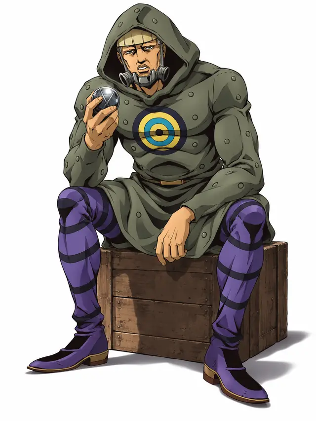 Benjamin Boomboom from JoJo's Bizarre Adventure: Steel Ball Run — anime artwork on AniPins