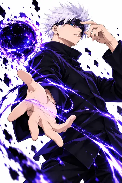 Satoru Gojo from Jujutsu Kaisen — anime artwork on AniPins