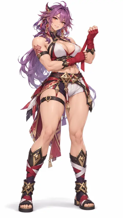 Varesa from Genshin Impact — anime artwork on AniPins
