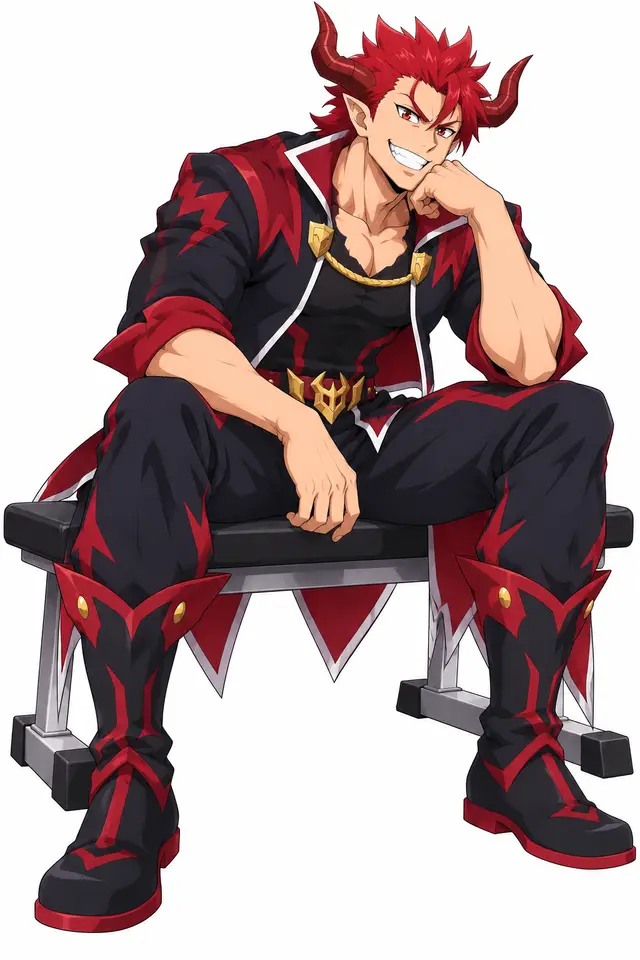 Sabro Sabnock from Welcome to Demon School! Iruma-kun — anime artwork on AniPins