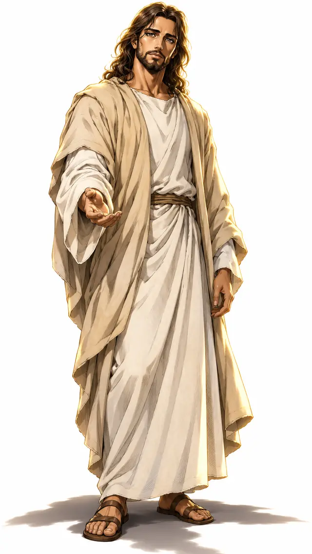 Jesus from JoJo's Bizarre Adventure: Steel Ball Run — anime artwork on AniPins