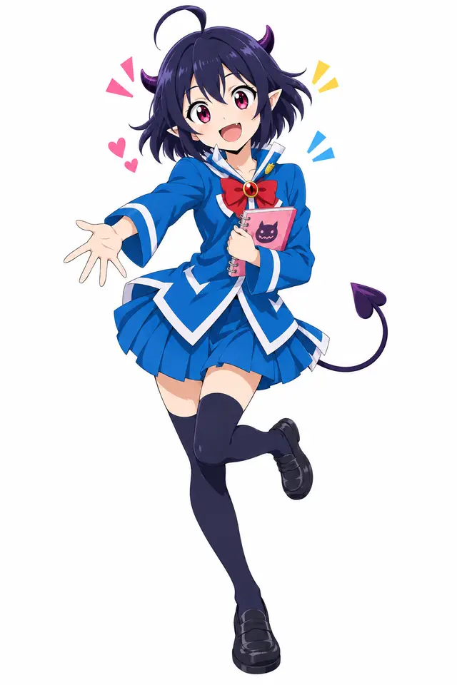 Azuki from Welcome to Demon School! Iruma-kun — anime artwork on AniPins
