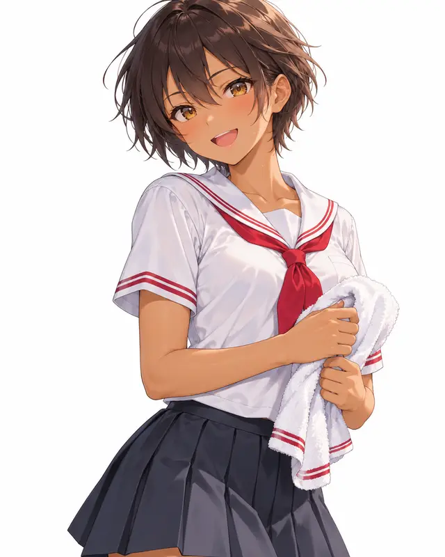 Haru Hinata from you can't be in a rom-com with your childhood friends — anime artwork on AniPins