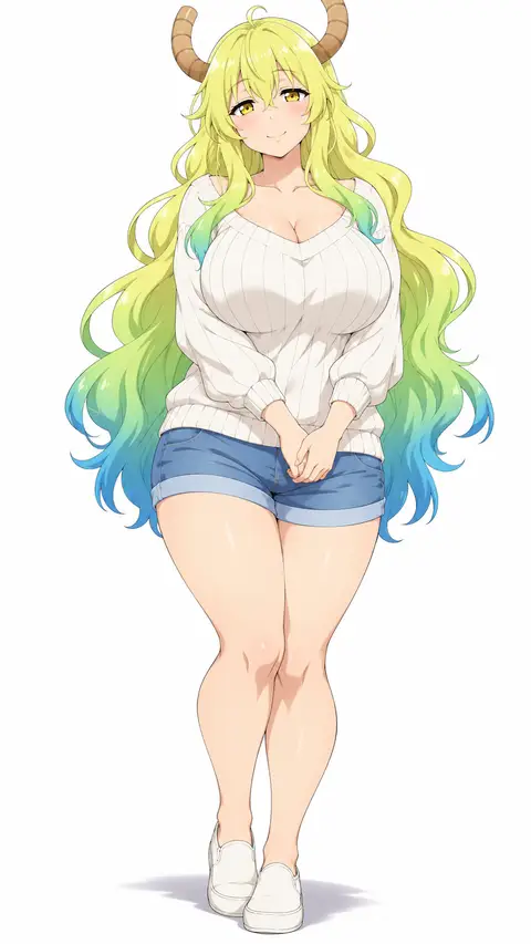 lucoa from Miss Kobayashi's Dragon Maid — anime artwork on AniPins